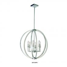  A8724PN - Avista Middleton 25" Chandelier Polished Nickel