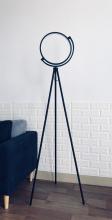  FL2202BK - Circle Floor Lamp, 60"" Aluminium +PMMA Color : 3500K, Voltage: AC110-265V, 20 W, 1800 LM