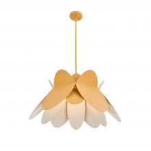  517056WY - Flor 26 in Harvest Yellow Pendant