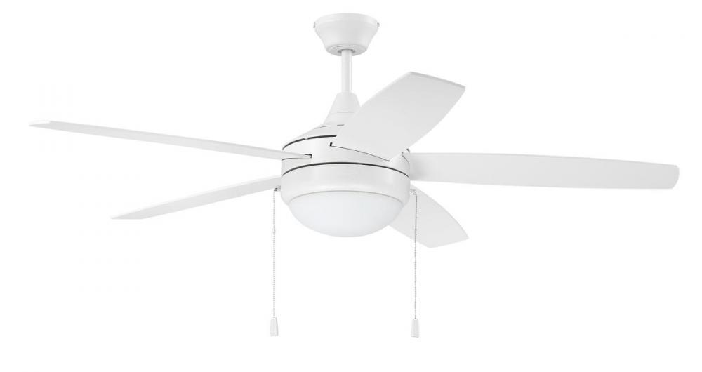 52 Ceiling Fan W 5 Blades Led Light, Energy Star Ceiling Fans With Led Lights