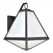  GLA-9702-OP-BC - Brian Patrick Flynn for Crystorama Glacier 3 Light Black Charcoal Outdoor Sconce