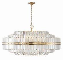  HAY-1409-AG - Hayes 32 Light Aged Brass Chandelier
