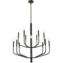  ELN-3214C-MB - 14LT Chandelier, MB