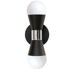  FOR-72W-MB-PC - 2LT Incandescent Wall Sconce, MB & PC