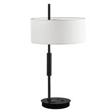  FTG-261T-MB-WH - 1LT Incandescent Table Lamp, MB w/ WH Shade