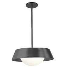  PLT-1610LEDP-MB - 15W Pendant, MB w/ WH Opal Glass