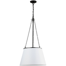  PLY-181P-MB-WH - 1LT Incandescent Pendant, MB w/ WH Shade