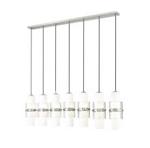  1946P-7L-BN - 7 Light Linear Chandelier