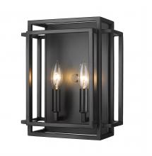  454-2S-MB - 2 Light Wall Sconce