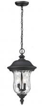  533CHM-BK - 2 Light Outdoor Chain Mount Ceiling Fixture