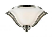  704F3-BN - 3 Light Flush Mount