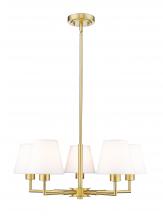  744-26R-LG - 5 Light Chandelier