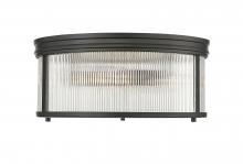  7504FR18-MB - 2 Light Flush Mount