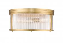  7504FR18-MGLD - 2 Light Flush Mount