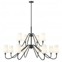  7509-12-60MB - 12 Light Chandelier