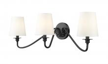 7509-3S-MB - 3 Light Wall Sconce