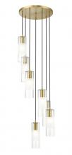  824P-7R-MGLD - 7 Light Chandelier