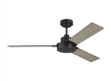  3JVR52AGP - Jovie 52" Indoor/Outdoor Aged Pewter Ceiling Fan with Wall Control and Manual Reversible Motor