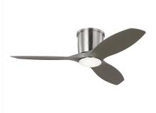  3TTHR44BSD - Titus 44 Inch Indoor/Outdoor Integrated LED Dimmable Hugger Ceiling Fan