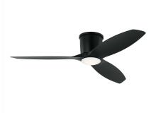  3TTHR52MBKD - Titus 52 Inch Indoor/Outdoor Integrated LED Dimmable Hugger Ceiling Fan