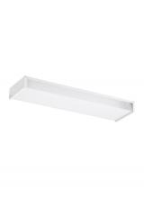  59136LE-15 - Drop Lens Fluorescent traditional 2-light indoor dimmable two foot ceiling flush mount in white fini