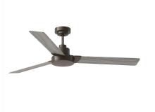  3JVR58AGP - Jovie 58" Indoor/Outdoor Aged Pewter Ceiling Fan with Handheld / Wall Mountable Remote Control a