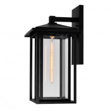  0417W11-1-101 - Crawford 1 Light Black Outdoor Wall Light