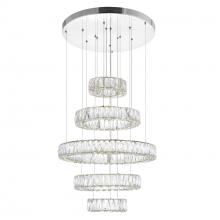  1044P24-601-R-5C - Madeline LED Chandelier With Chrome Finish