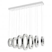  1046P37-7-601-RC - Celina LED Chandelier With Chrome Finish