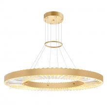  1219P32-1-625 - Bjoux LED Chandelier With Sun Gold Finish