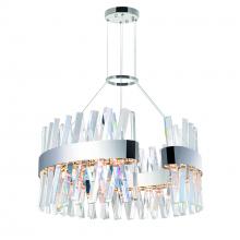  1220P24-601-C - Glace LED Chandelier With Chrome Finish