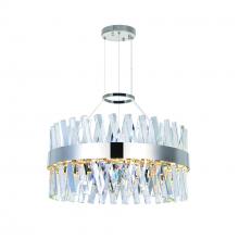  1220P24-601 - Glace LED Chandelier With Chrome Finish