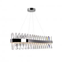  1220P40-601-S - Glace LED Chandelier With Chrome Finish