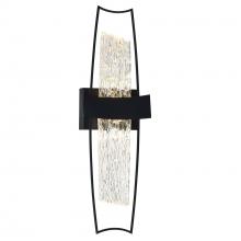  1246W8-101 - Guadiana Integrated LED Black Wall Light