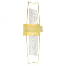  1246W8-602 - Guadiana Integrated LED Satin Gold Wall Light