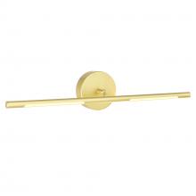  1375W24-1-602 - Oskil LED Integrated Wall Light With Satin Gold Finish