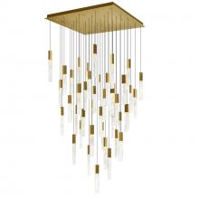  1589P36-41-624 - Greta Integrated LED Brass Chandelier