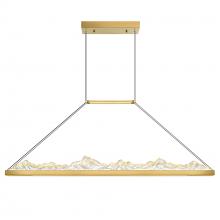  1601P48-624 - Himalayas Integrated LED Brass Chandelier