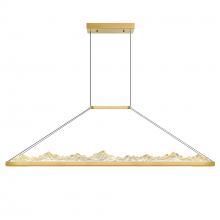  1601P62-624 - Himalayas Integrated LED Brass Chandelier