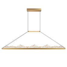  1601P62-624 - Himalayas Integrated LED Brass Chandelier