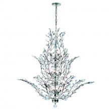  5206P40C - Ivy 18 Light Chandelier With Chrome Finish