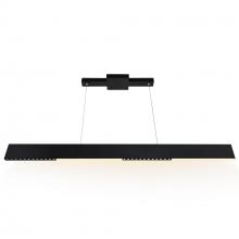  7145P42-B-101 - Bellagio 42 in LED Integrated Black Chandelier