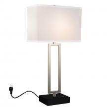  9915T14-1-606 - Torren 1 Light Table Lamp With Satin Nickel Finish