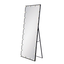  35884-019 - Mirror, LED, Freestand, Rect, Blk