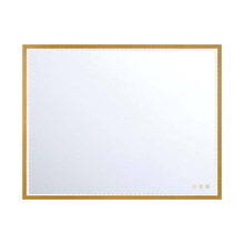  48096-027 - Cerissa 36" Rectangular Mirror in Gold