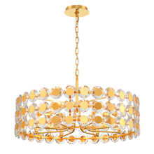  44286-025 - Perrene 8 Light Pendant in Gold