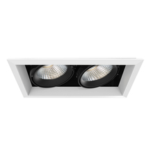  TE132LED-35-2-02 - MuLT, 26w, Trm, 2LT , 35k, Wht/blk