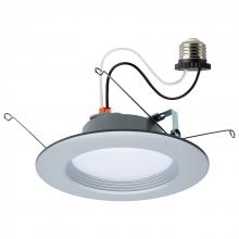  S11836R1 - 9 Watt; LED Downlight Retrofit; 5-6 Inch; CCT Selectable; 120 Volts; Brushed Nickel Finish