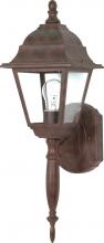  60/3454 - Briton; 1 Light; 18 in.; Wall Lantern with Clear Seed Glass; Color retail packaging