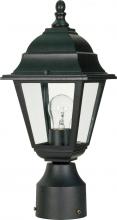  60/3456 - Briton - 1 Light - 14" - Post Lantern - with Clear Glass; Color retail packaging